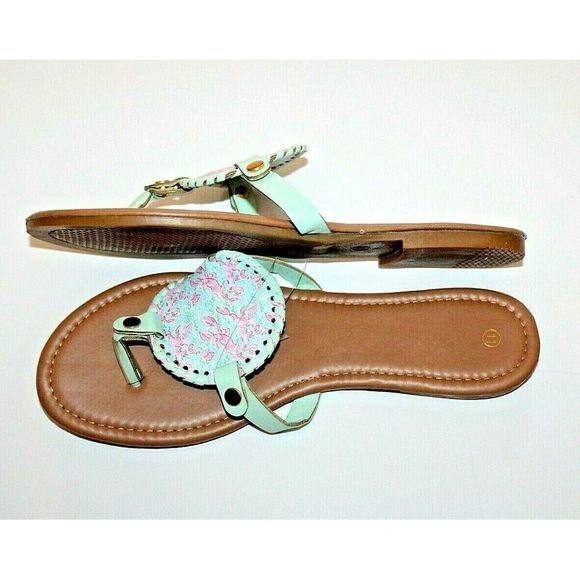 Flip Flop Sandals 11 Interchangeable Lobsters - Picture 4 of 4